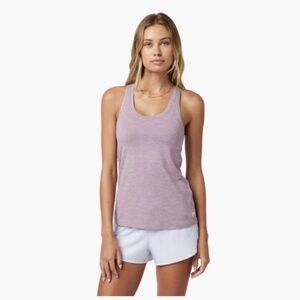 Vuori Lux performance tank top in Lavender